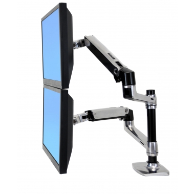 זרוע לשני מסכים LX Dual Stacking arm